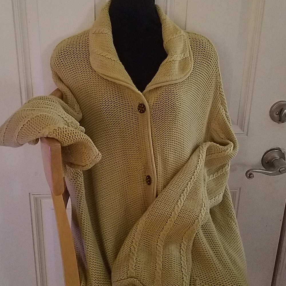 newport news LONG Raw Hems Cardigan